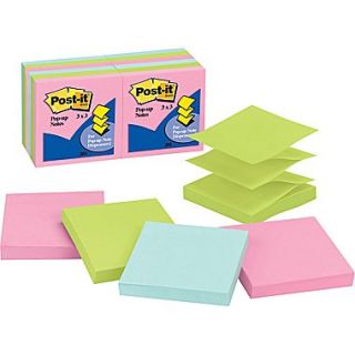 Post it 3 x 3 Marseille Pop Up Notes, 12/Pack
