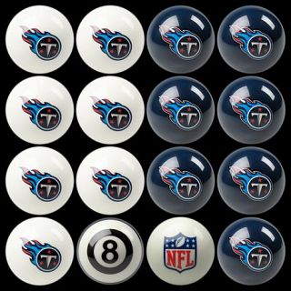 Officially Licensed NFL Team Inspired Regulation Sized Set of 16 Billiard Balls   7598269
