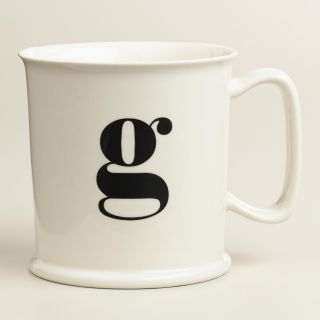 G Monogram Porcelain Mug