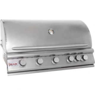 Blaze Grills 40 5 Burner Built In Gas Grill with Rear Infrared Burner