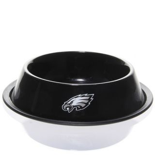 Philadelphia Eagles 24oz. Black Gloss Pet Bowl
