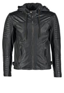 Freaky Nation MOTORHOOD   Leather jacket   black