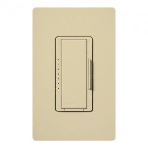 Lutron MRF2 6CL IV Dimmer Switch, 600W Maestro Wireless Incandescent, 150W CFL or LED Single Pole/3 Way   Ivory
