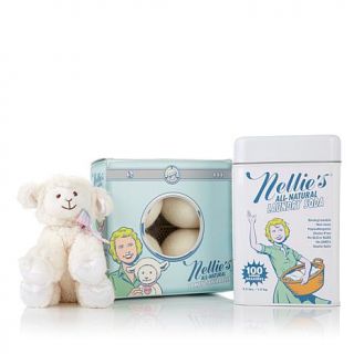 Nellie's All Natural Laundry Soda with Lamby Dryerballs and Lamby Plush   7893789
