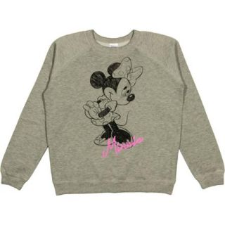 Disney Juniors Minnie Mouse Long Sleeve Sweatshirt