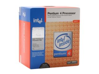 Intel Pentium 4 506 Prescott Single Core 2.66 GHz LGA 775 BX80547PE2667EN Processor