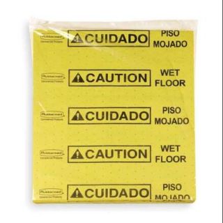 Large Size, Over The Spill Absorbent Pads, Rubbermaid, FG425200YEL