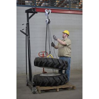 Roughneck Manual Geared Trolley — 5-Ton Capacity  Geared Trollies