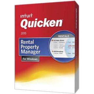 Intuit Quicken Rental Property Manager 2015 (Download) 0424256