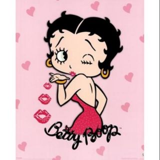 Betty Boop   Pink Kiss Poster Print (16 x 20)