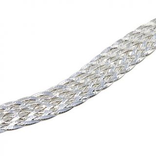 Sevilla Silver™ Woven Herringbone Chain Bracelet   7904163