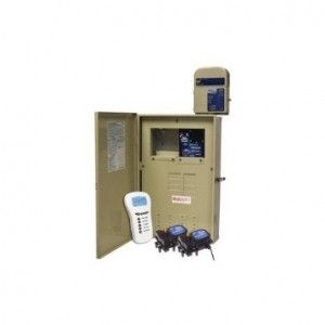 Intermatic PE34065RC Pool Timer, 80A MultiWave Control System w/Type 3R Load Center & PE653RC Remote