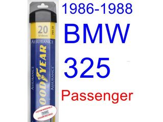 1986 1988 BMW 325 Wiper Blade (Driver) (Goodyear Wiper Blades Assurance) (1987)