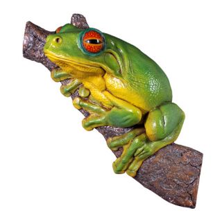 Red   Eyed Tree Frog Statue by Design Toscano