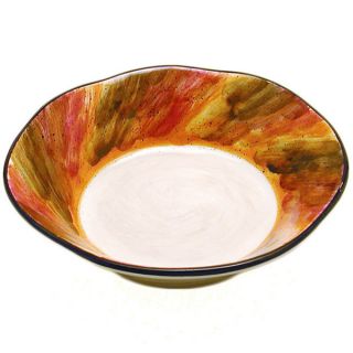 Tortoise Shell Ceramic Pasta Bowl (Italy)   15623738  