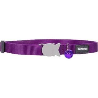 Red Dingo CC ZZ PU SM Cat Collar Classic Purple