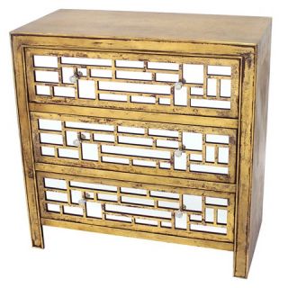 Wood Cabinet   Gold   Screen Gems