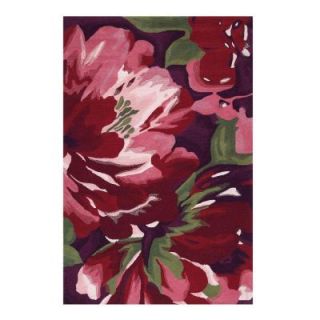 Home Decorators Collection Lavish Eggplant 2 ft. 6 in. x 4 ft. 6 in. Accent Rug 0543710740
