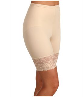 flexees by maidenform fat free dressing 174 thigh slimmer with lace latte