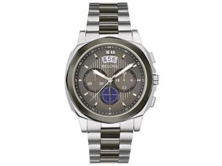Bulova 98B233 Men's Classic Grey Dial Two Tone Steel Chronograph Watch