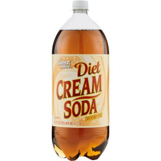 Great Value Diet Cream Soda, 67.6 fl oz