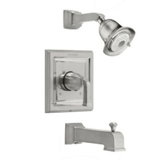 American Standard Town Square 1 Handle 3 Function Tub and Shower Faucet Trim Kit in Satin Nickel (Valve Sold Separately) T555.528.295