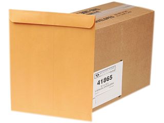 Quality Park 41865 Catalog Envelope, 11 1/2 x 14 1/2, Light Brown, 250/Box