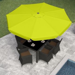 Sonax CorLiving Tilting Patio Umbrella in Lime Green   PPU 240 U