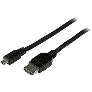 StarTech 9.8 USB to HDMI Male to Male Data Transfer Cable, Black
