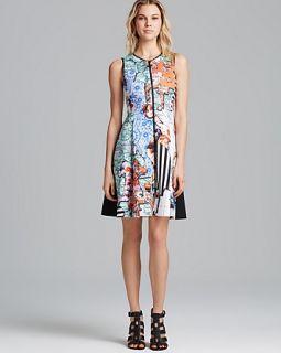 Clover Canyon Dress   Floral Zip Front