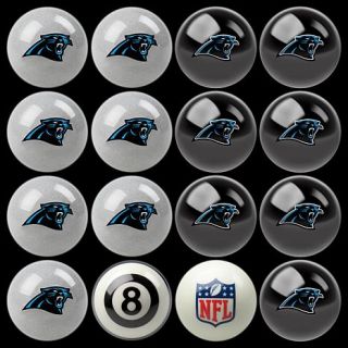Officially Licensed NFL Team Inspired Regulation Sized Set of 16 Billiard Balls   7598305