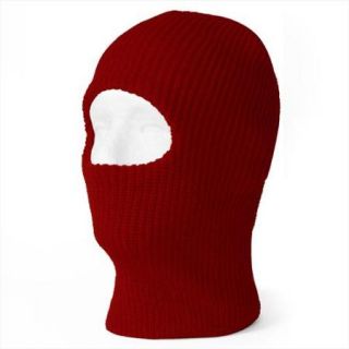 TopHeadwear One Hole Ski Mask (20 Different Colors)   Deep Red