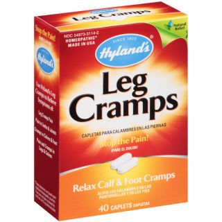 Hyland's Leg Cramp Tablets, Natural Calf, Leg and Foot Cramp Relief, 40 Count