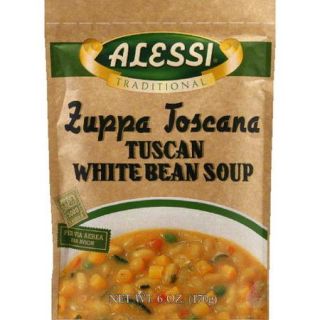Alessi Tuscan White Bean Soup 6oz Pack of 6