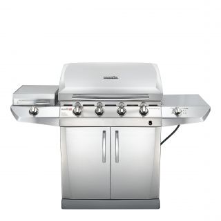 CharBroil TRU Infrared Performance 4 Burner Deluxe Gas Grill with Side