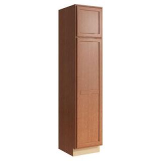 Cardell Stig 18 in. W x 84 in. H Linen Cabinet in Caramel VLC182184R.AD5M7.C68M