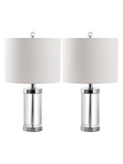 Laurie Crystal Table Lamps (Set of 2) by Safavieh
