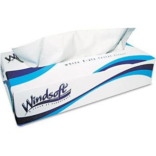 Windsoft Facial Tissue In Pop Up Box, 100 sheets, 30 ct