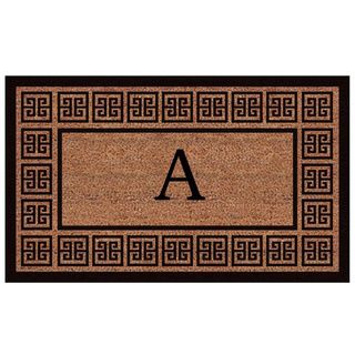 The Grecian Extra thick Monogrammed Doormat (16 x 26)