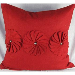 Design Accents LLC Felt Pinwheels Pillow