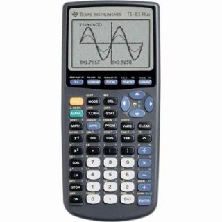 Texas Instruments TI 83 Plus Graphing Calculator, TI 83 PLUS