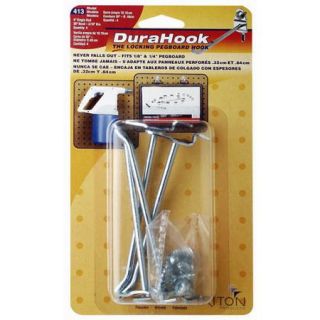 DuraHook 613 6 inch Single Rod Hook   10 Pack