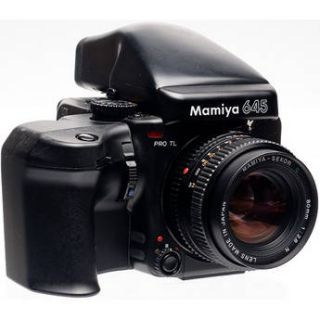 Used Mamiya 645 Pro TL with 80mm f/2.8 Lens, 120 Film Back,