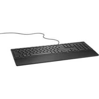 Dell 739P7 Dell KB216 Keyboard   Cable Connectivity   USB Interface   English (US)   Play, Pause, Rewind, Fast forward, Volume Control Hot Key(s)   QWERTY Keys Layout   Black