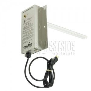 Smart GL136 Duct Mounted One Lamp Germicidal UV Light System   Stainless Steel