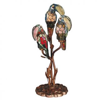 Dale Tiffany Three Parrots Accent Lamp