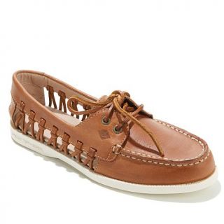 Sperry Haven Leather Huarache Boat Shoe   8051467