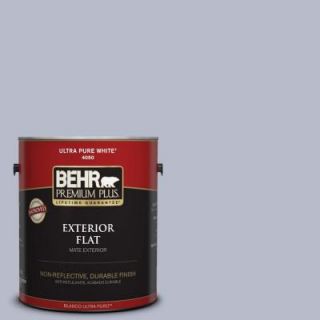 BEHR Premium Plus 1 gal. #620E 3 Silverado Trail Flat Exterior Paint 440001