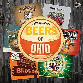 2016 TF Publishing 12 x 12 Beer Labels of Ohio Wall Calendar (16 1108)