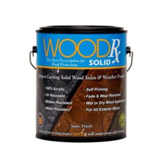 WoodRx 1 gal. Midnight Green Solid Wood Stain and Sealer 600621
